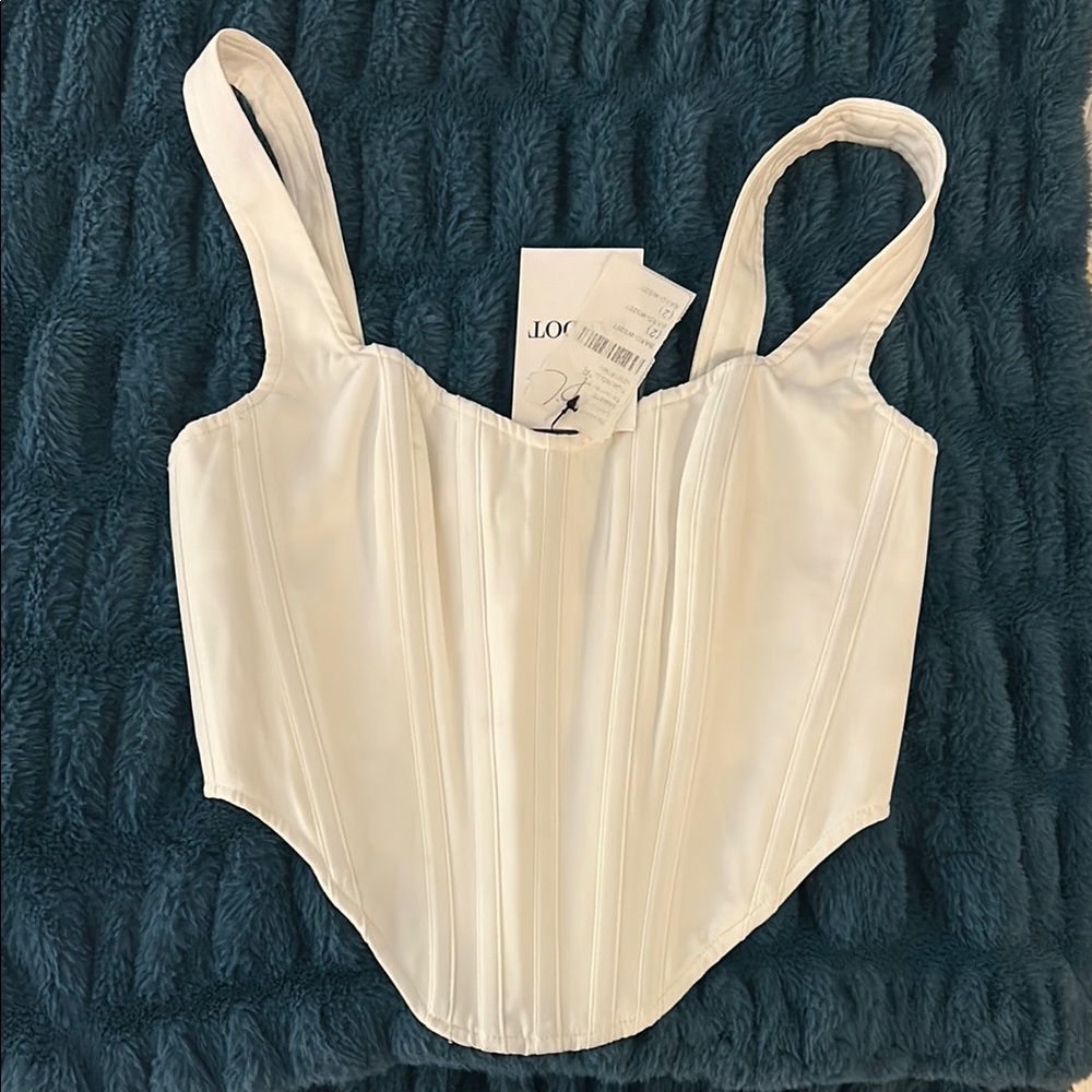 NWT Bardot Revolve Corset Size 2